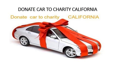 Donate Car To Charity California Youtube