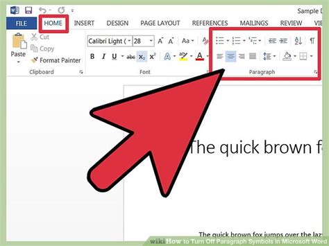 How to Turn Off Paragraph Symbols in Microsoft Word: 7 Steps