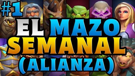 Warcraft Rumble El Mazo Semanal Alianza Tirion Vad N Youtube