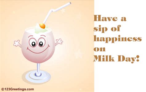 World Milk Day Cards, Free World Milk Day Wishes, Greeting Cards | 123 ...