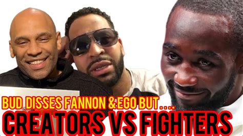 Terence Crawford Disrespects Fannon Boxing Boxing Ego Punsh Drunk