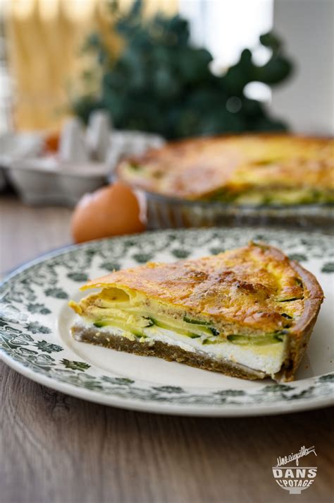 Tarte Aux Courgettes Ricotta Et Noisette Une Aiguille Dans L Potage