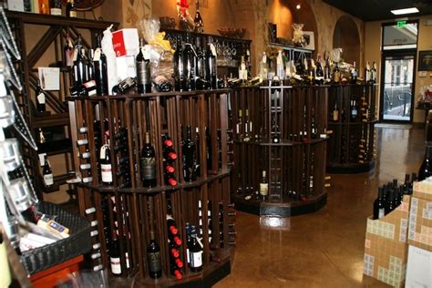 Wine Store Wine Displays