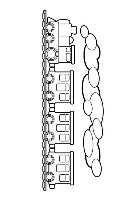 Desenhos De Trem Para Colorir E Imprimir Tudo Para Colorir