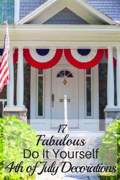 Fabulous Th Of July Decorations Best Red White And Blue Decor