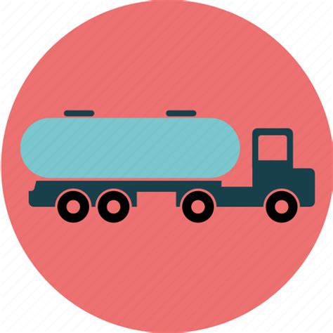 Truck Icon Fuel Oil Business Icon Art Icon Fashion Flats