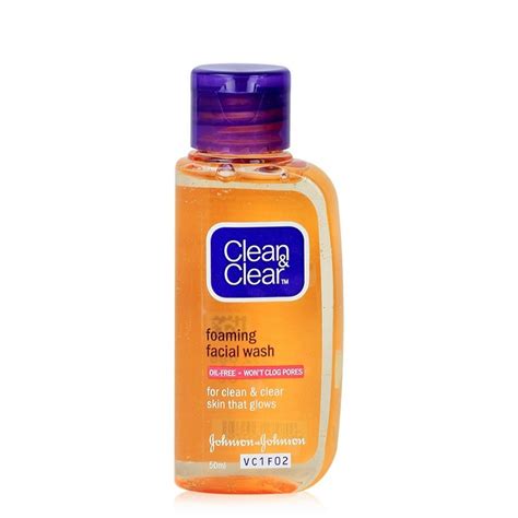 JOHNSON S CLEAN CLEAR FACIAL WASH 50ML