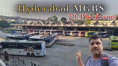 Mgbs Bus Stand View Hyderabad Bus Stand View Of Mgbs Hyderabad Youtube