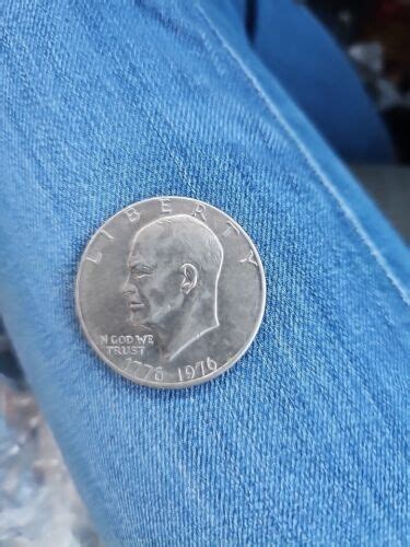 1776 1976 Eisenhower Dollar No Mint Mark Crack On Bell Error Ebay