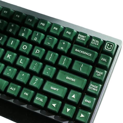 Keycaps Emerald Jade Keycap Double Shot Pbt Keycaps Rsa Profile Shine