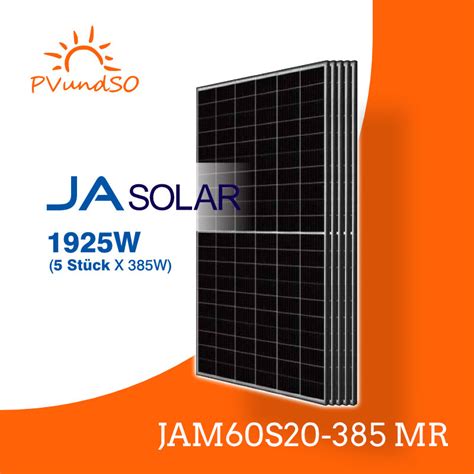 X Solarmodul W Ja Solar Jam S Mr Bf