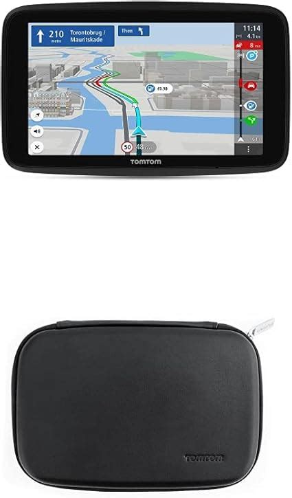 TomTom Navigationsgerät GO Discover Premium Ledertasche für TomTom GO