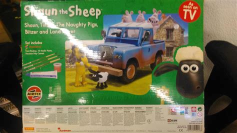 Airfix Shaun The Sheep Timmy The Naughty Pigs Bitzer And Landrover