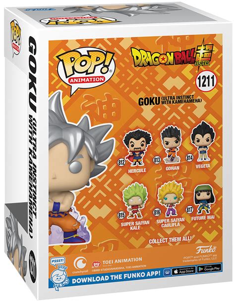 Goku (Ultra Instinct Kamehameha) - Pop! Vinyl Figure | at Mighty Ape ...