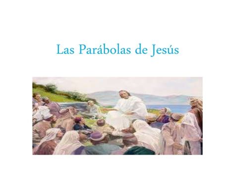 Las parábolas de jesús PPT