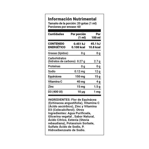 Suplemento Para Sistema Inmune Liquido En Gotas Para Niños B Life