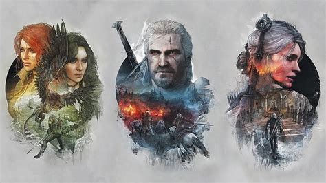 Hd Wallpaper The Witcher Digital Wallpaper Geralt Of Rivia The