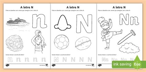 Figura Com A Letra N - 8