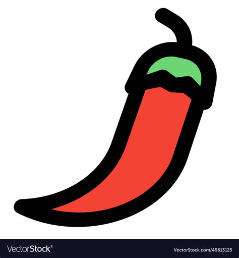 Using Hot Chilli To Spice Up Cuisine Royalty Free Vector