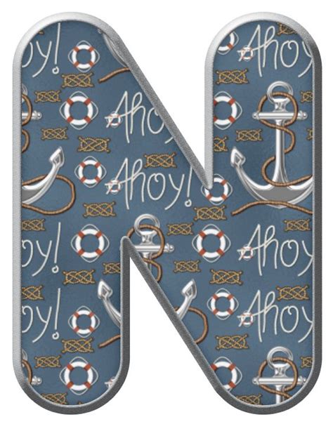 Pin By Chelo Bega On Abc Nautico Alphabet Nautical Abc