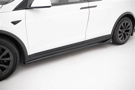 Side Skirts Diffusers V 2 Tesla Model X Mk1 Facelift Our Offer