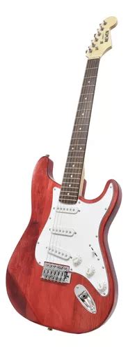 Newen Guitarra Eléctrica Stratocaster Red Wood Cuotas sin interés