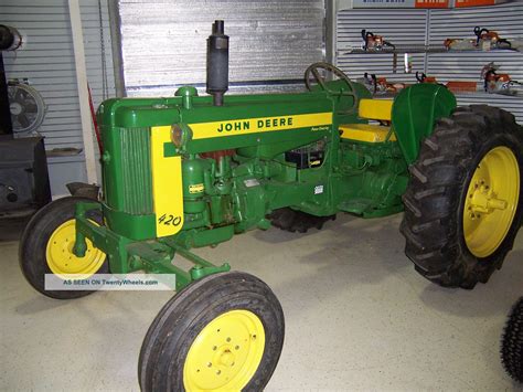 John Deere Tractor 1958 420 I