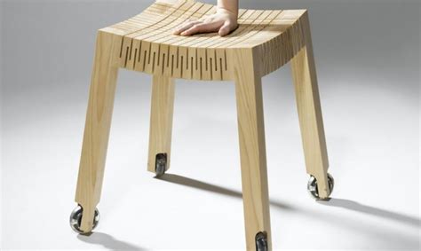 Dutch designer creates flexible wood for furniture range | Design Indaba