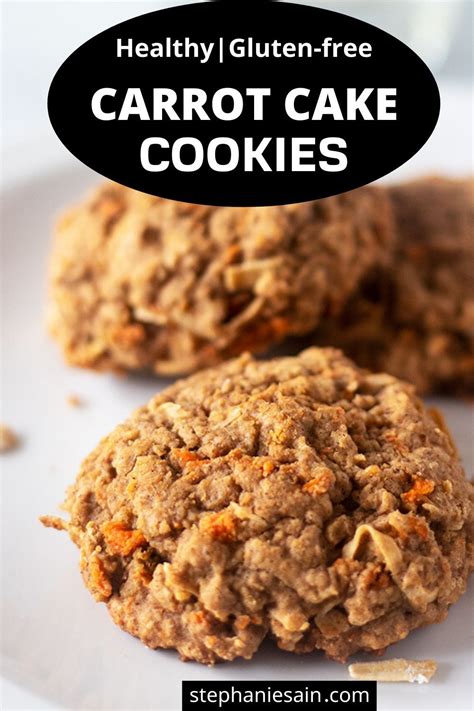 This Healthy Carrot Cake Cookies Recipe Is An Easy One Bowl Recipe