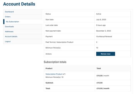 Minimum Periods for WooCommerce Subscriptions - WooCommerce