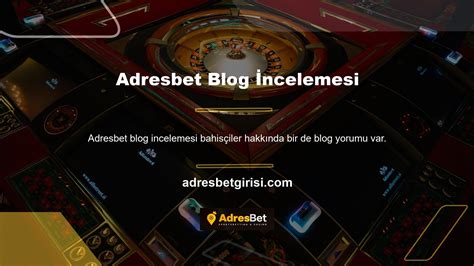 Adresbet Giriş Adresbet Yeni Adresi Adresbet Bahis ve Sitesi