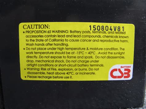 Обзор от покупателя на Аккумуляторная батарея для ИБП CSB GP1272 F2 12V ...