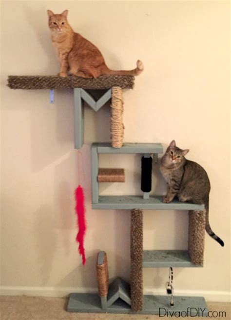 Cat Scratching Post Make Your Own Meow Diva Of Diy