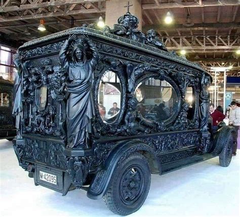 1920s Hand Carved Hearse Hearse Flower Car Museum Of Curiosity