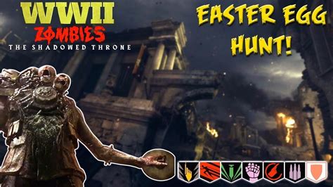 Call Of Duty Ww Zombies Dlc The Shadowed Throne Main Easter Egg