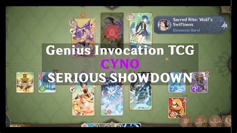 Genius Invocation TCG CYNO Serious Showdown Genshin Impact YouTube