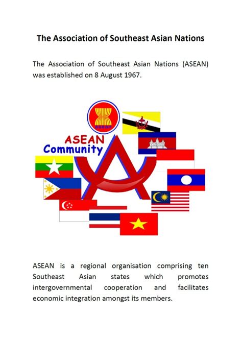 The Association Of Southeast Asian Nations