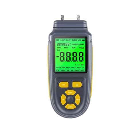 Digital Differential Pressure Manometer Kpa Sisco