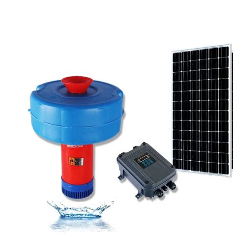 Dc Solar Fish Aquaculture Pond Water Aerator Farm Solar System For