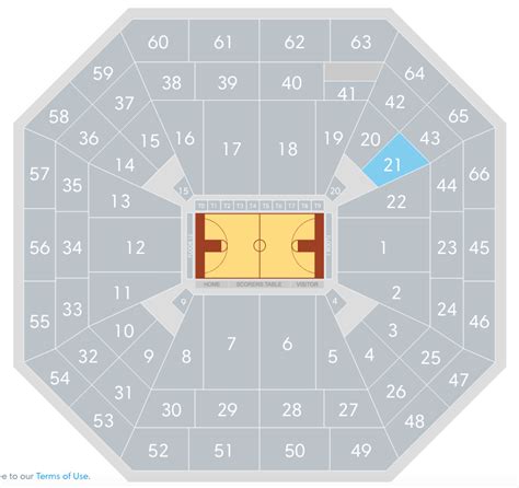 Boise State Basketball Seating Chart