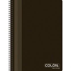 CUADERNO OFICIO 7MM 150HJS COLON TRIPLE LISO 26853i