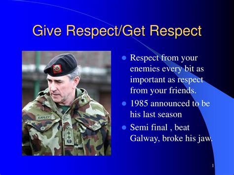 PPT - Give Respect/Get Respect PowerPoint Presentation, free download ...