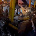 VIDEO Se registra accidente múltiple en el ensanche Ozama