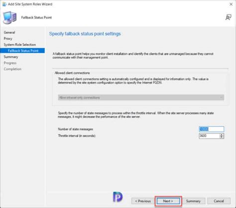 How To Install Fallback Status Point In Sccm Configmgr Fsp