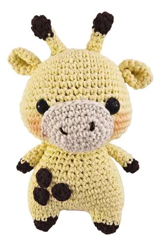 Amigurumi Tejido Jirafa Crochet Otaku Muñeco Peluche Jrafita