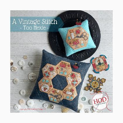 Vintage Stitch Too Hexie Da Hands On Design Schemi Punto Croce