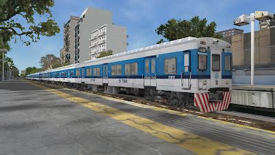 Ferrocarril Sarmiento Virtual Toshiba Chapa Trenes De Buenos Aires