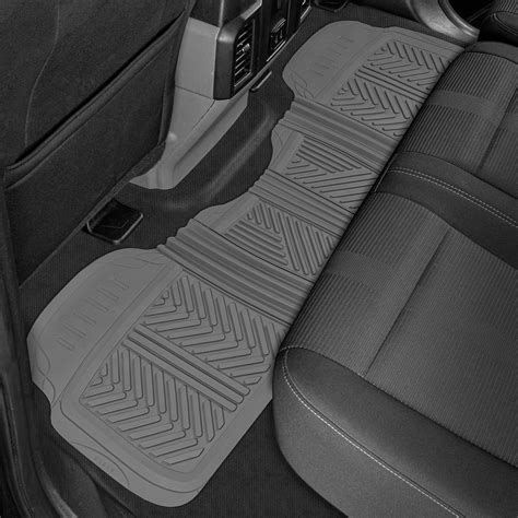 Motor Trend FlexTough Performance All Weather Rubber Car Floor Mats 3