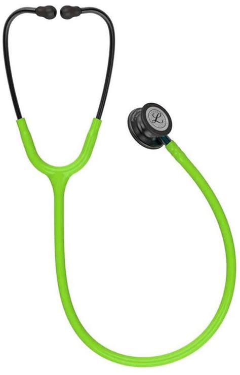 3m™ Littmann® Classic Iii™ Stethoscope Lime Green Tube Blue Stem