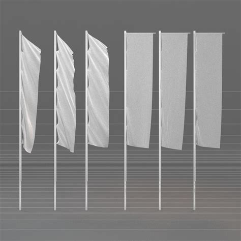 Animated Flagpoles D Model Animated Cgtrader